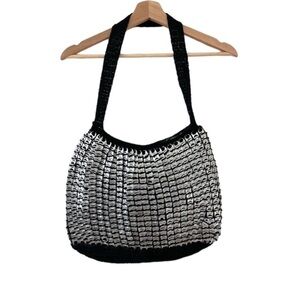 CLEARANCE Vintage Y2K Crochet Tote bag